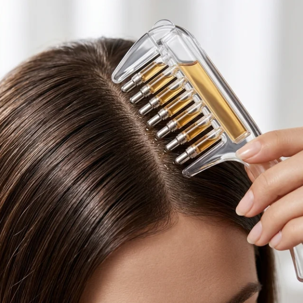 Serum Applicator Comb for Zero-Waste Scalp Care